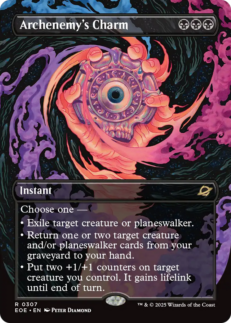Archenemy's Charm (Borderless) [Edge of Eternities] | PLUS EV GAMES 