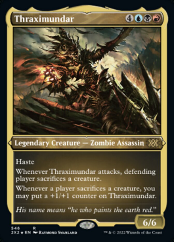 Thraximundar (Foil Etched) [Double Masters 2022] | PLUS EV GAMES 