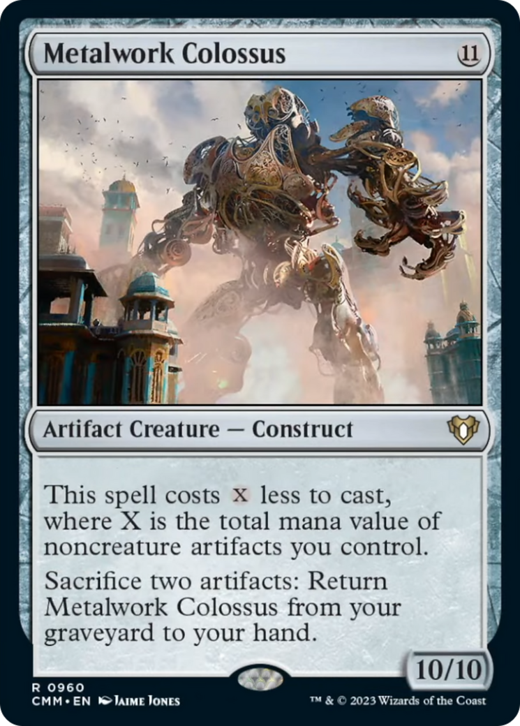 Metalwork Colossus [Commander Masters] | PLUS EV GAMES 