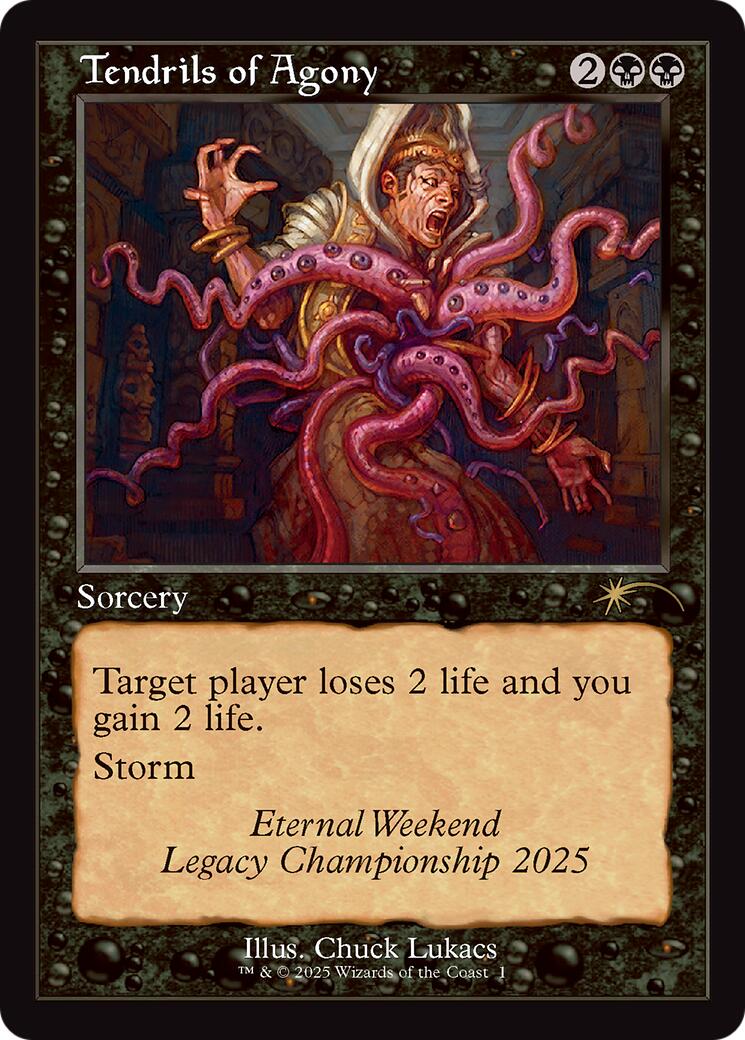 Tendrils of Agony (Retro Frame) (Eternal Weekend 2025 Promo) [Eternal Weekend] | PLUS EV GAMES 