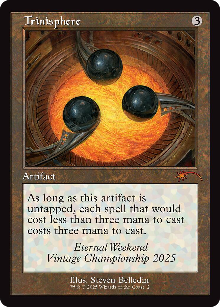 Trinisphere (Retro Frame) (Eternal Weekend 2025 Promo) [Eternal Weekend] | PLUS EV GAMES 