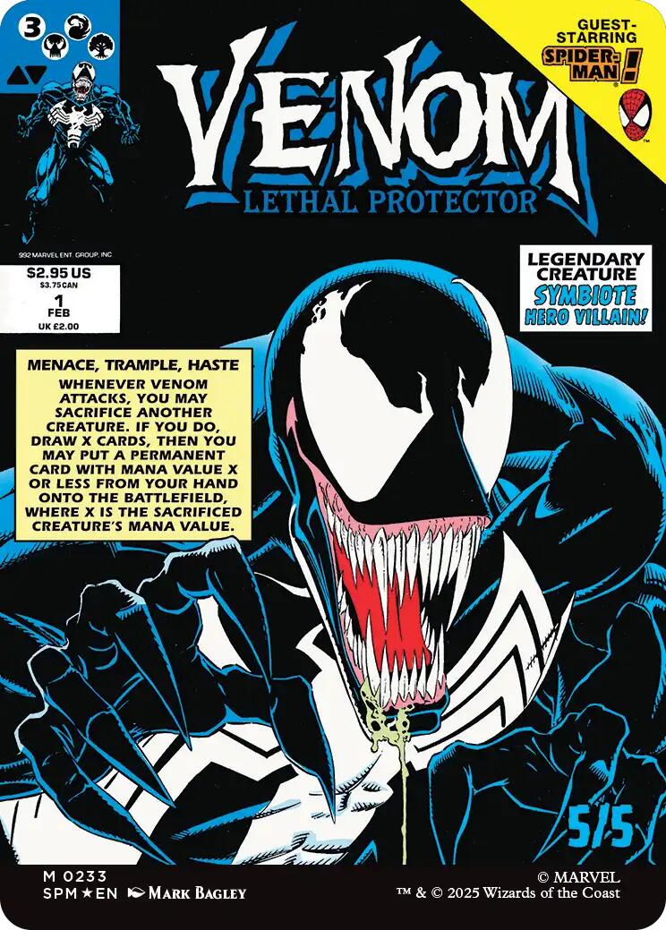 Eddie Brock (0233) (Borderless) [Marvel's Spider-Man] | PLUS EV GAMES 