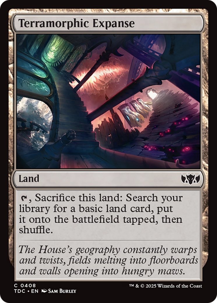 Terramorphic Expanse [Tarkir: Dragonstorm Commander] | PLUS EV GAMES 