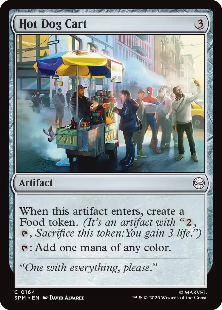 Hot Dog Cart [Marvel's Spider-Man] | PLUS EV GAMES 