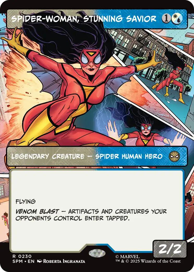 Spider-Woman, Stunning Savior (Borderless) [Marvel's Spider-Man] | PLUS EV GAMES 