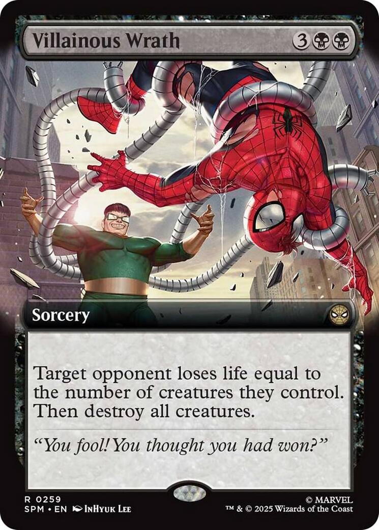 Villainous Wrath (Extended Art) [Marvel's Spider-Man] | PLUS EV GAMES 