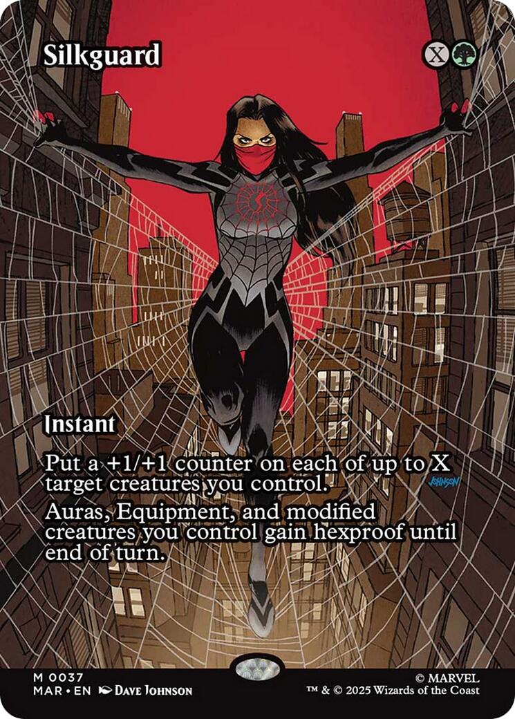 Silkguard (Borderless) [Marvel Universe: Eternal-Legal] | PLUS EV GAMES 