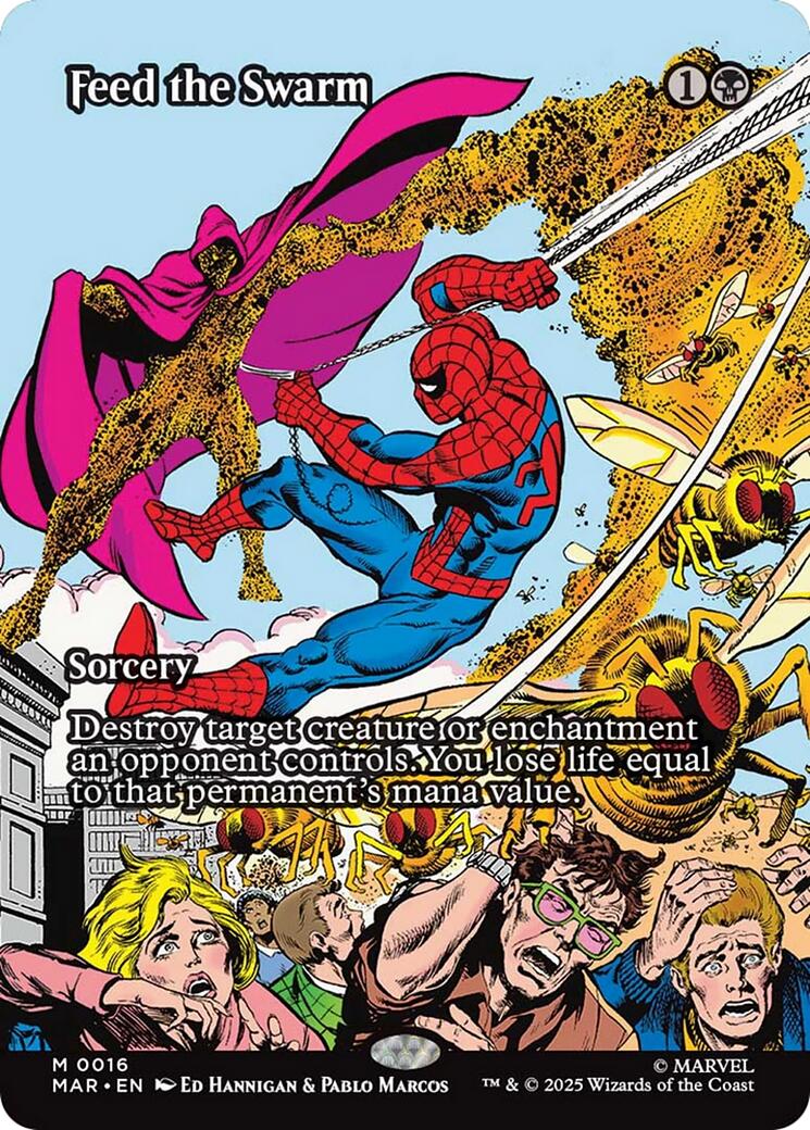 Feed the Swarm (Borderless) [Marvel's Spider-Man: Eternal-Legal] | PLUS EV GAMES 