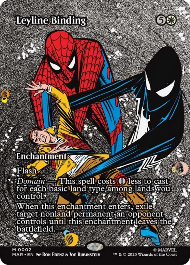 Leyline Binding (Borderless) [Marvel's Spider-Man: Eternal-Legal] | PLUS EV GAMES 