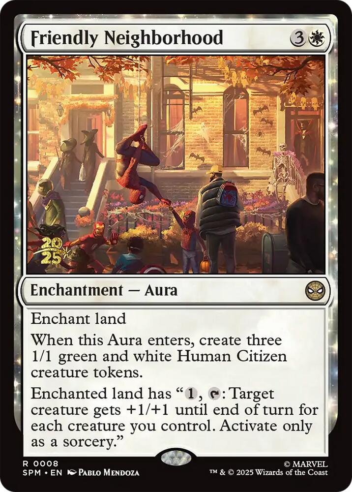 Friendly Neighborhood [Marvel's Spider-Man Prerelease Promos] | PLUS EV GAMES 