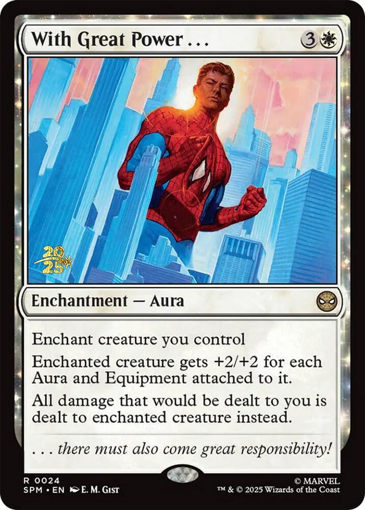 With Great Power . . . [Marvel's Spider-Man Prerelease Promos] | PLUS EV GAMES 