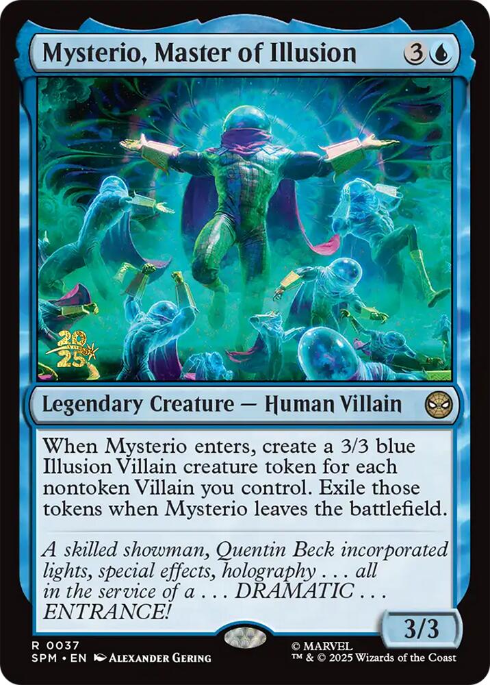 Mysterio, Master of Illusion [Marvel's Spider-Man Prerelease Promos] | PLUS EV GAMES 