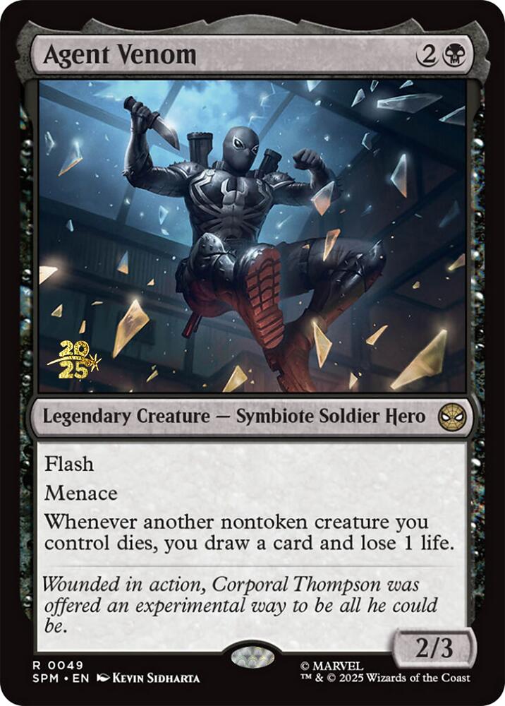 Agent Venom [Marvel's Spider-Man Prerelease Promos] | PLUS EV GAMES 