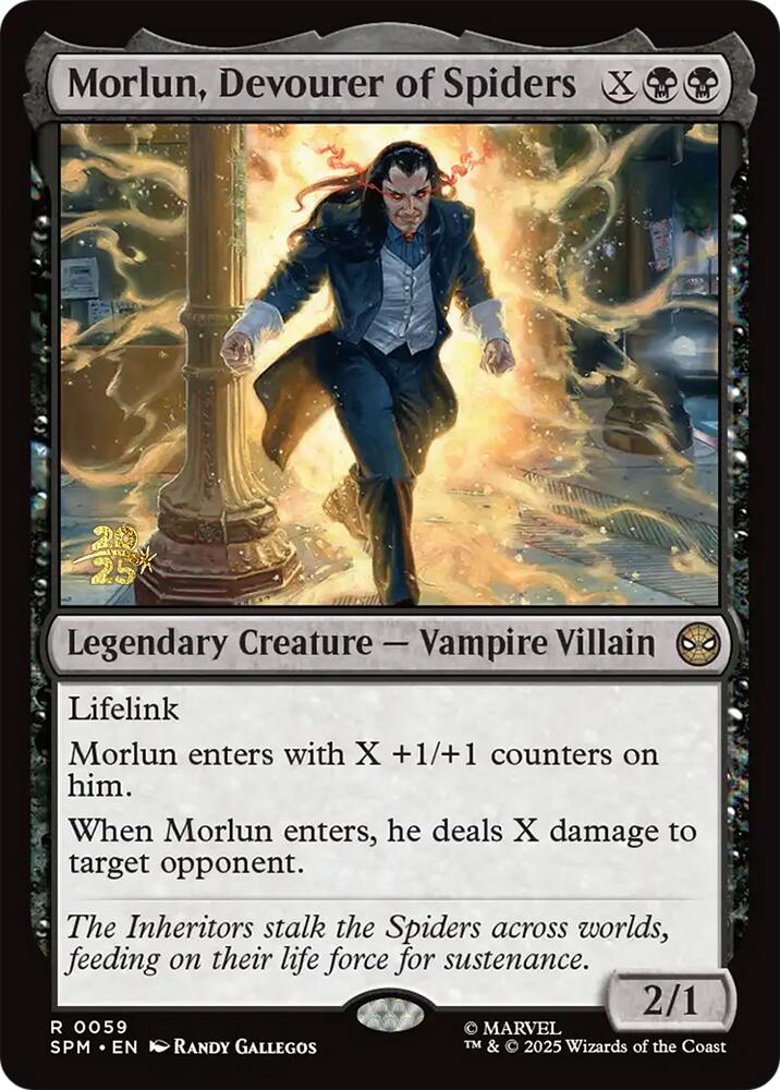Morlun, Devourer of Spiders [Marvel's Spider-Man Prerelease Promos] | PLUS EV GAMES 