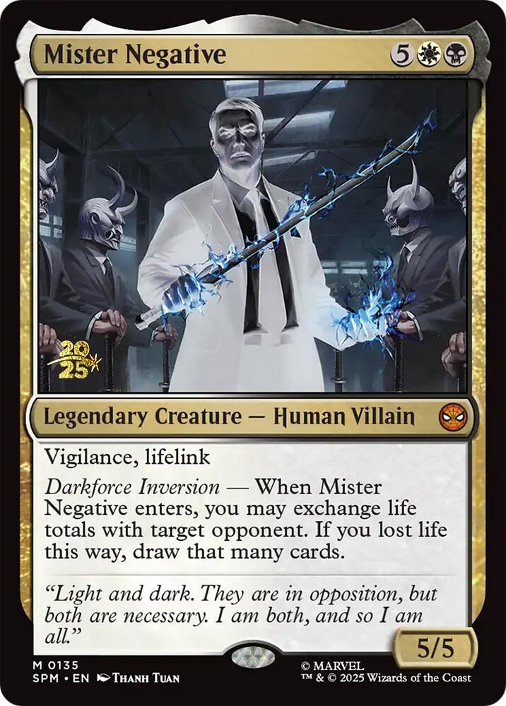 Mister Negative [Marvel's Spider-Man Prerelease Promos] | PLUS EV GAMES 