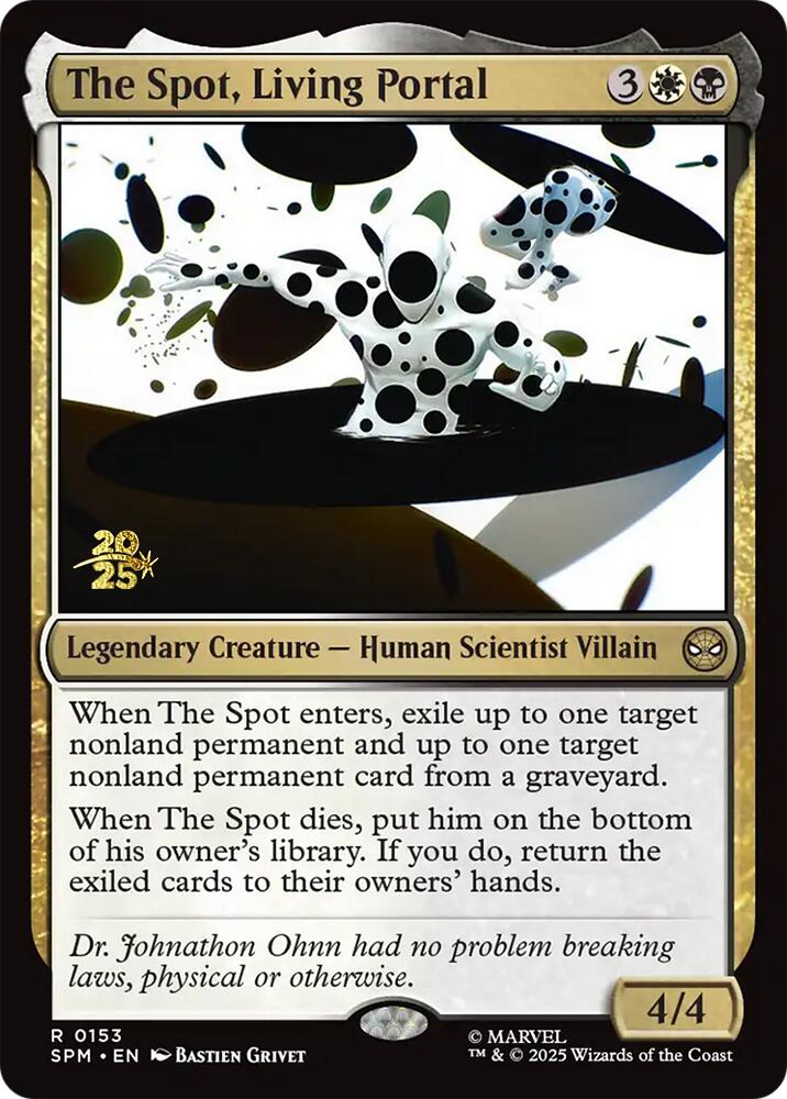 The Spot, Living Portal [Marvel's Spider-Man Prerelease Promos] | PLUS EV GAMES 