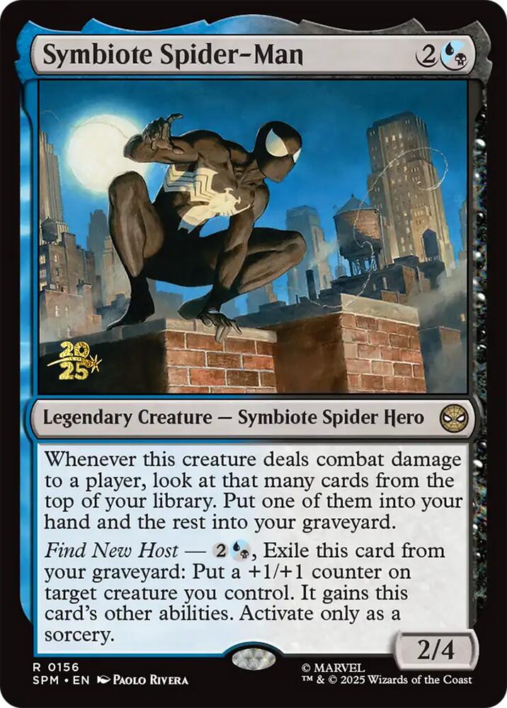 Symbiote Spider-Man [Marvel's Spider-Man Prerelease Promos] | PLUS EV GAMES 