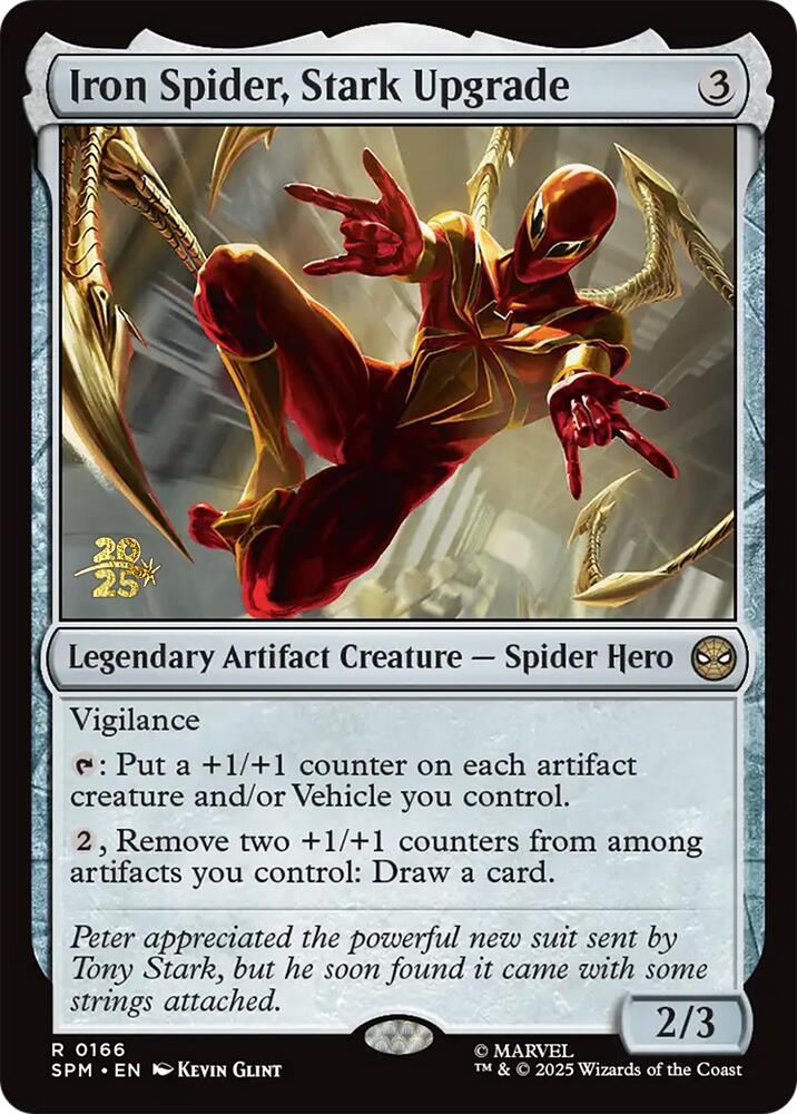 Iron Spider, Stark Upgrade [Marvel's Spider-Man Prerelease Promos] | PLUS EV GAMES 