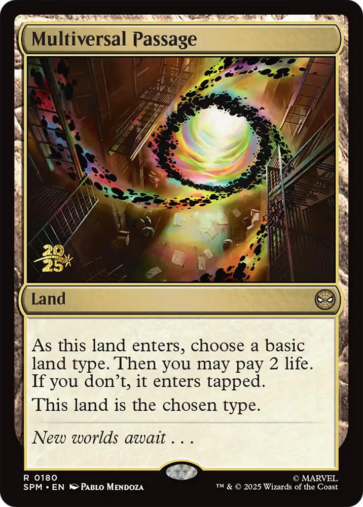Multiversal Passage [Marvel's Spider-Man Prerelease Promos] | PLUS EV GAMES 