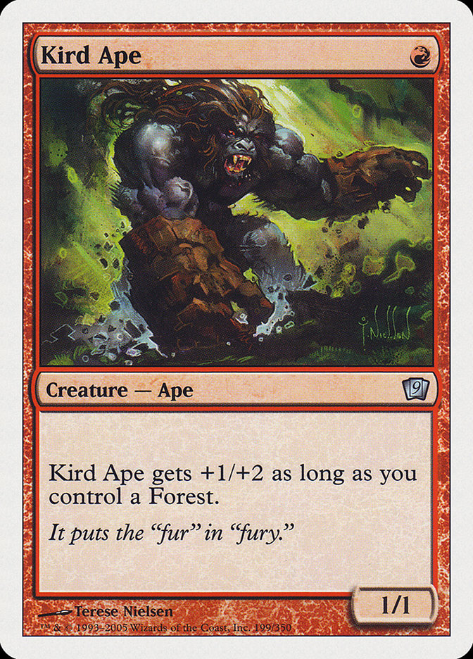 Kird Ape (9th Edition) [Oversize Cards] | PLUS EV GAMES 