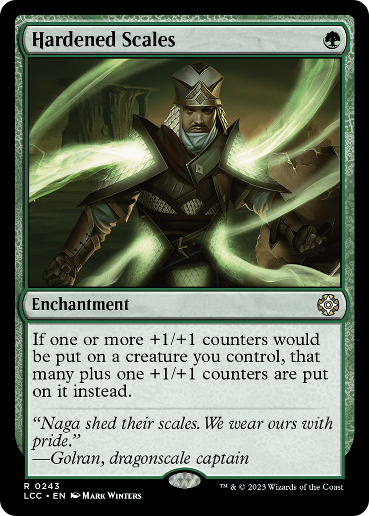 Hardened Scales [The Lost Caverns of Ixalan Commander] | PLUS EV GAMES 