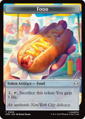 Food // Robot Double-Sided Token [Marvel's Spider-Man Tokens] | PLUS EV GAMES 