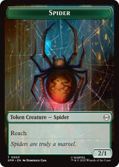 Spider // Treasure Double-Sided Token [Marvel's Spider-Man Tokens] | PLUS EV GAMES 
