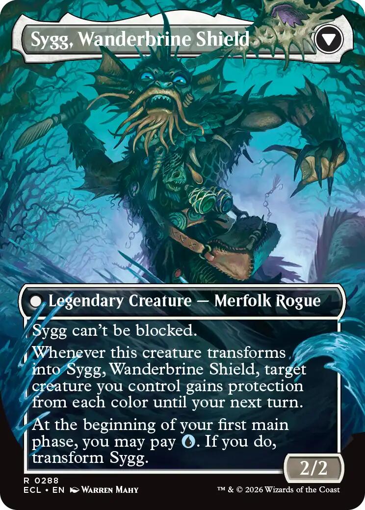 Sygg, Wanderwine Wisdom (Borderless) [Lorwyn Eclipsed] | PLUS EV GAMES 
