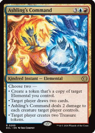 Ashling's Command [Lorwyn Eclipsed]