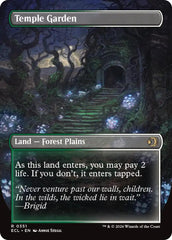 Temple Garden (Borderless) [Lorwyn Eclipsed] | PLUS EV GAMES 