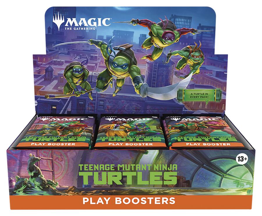 Teenage Mutant Ninja Turtles - Play Booster Display | PLUS EV GAMES 