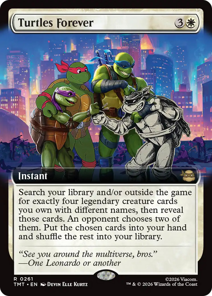 Turtles Forever (Extended Art) [Teenage Mutant Ninja Turtles] | PLUS EV GAMES 
