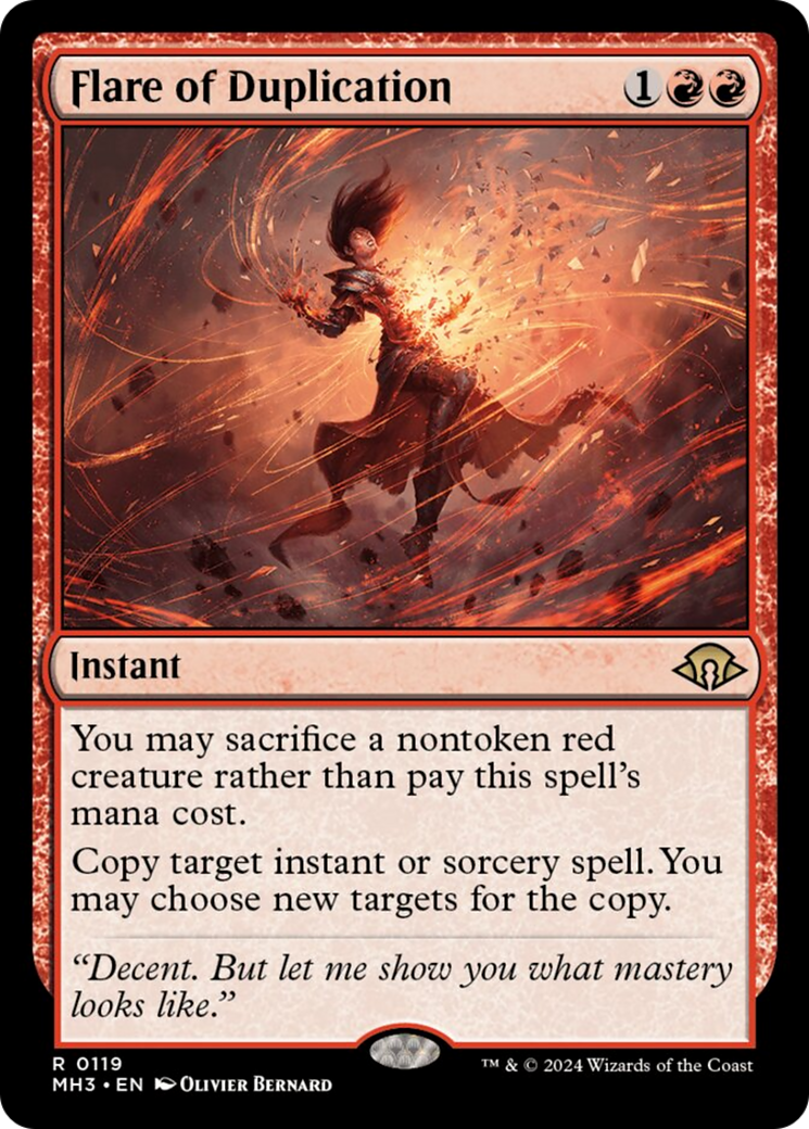 Flare of Duplication [Modern Horizons 3] | PLUS EV GAMES 
