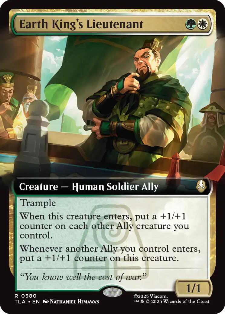 Earth King's Lieutenant (Extended Art) [Avatar: The Last Airbender] | PLUS EV GAMES 