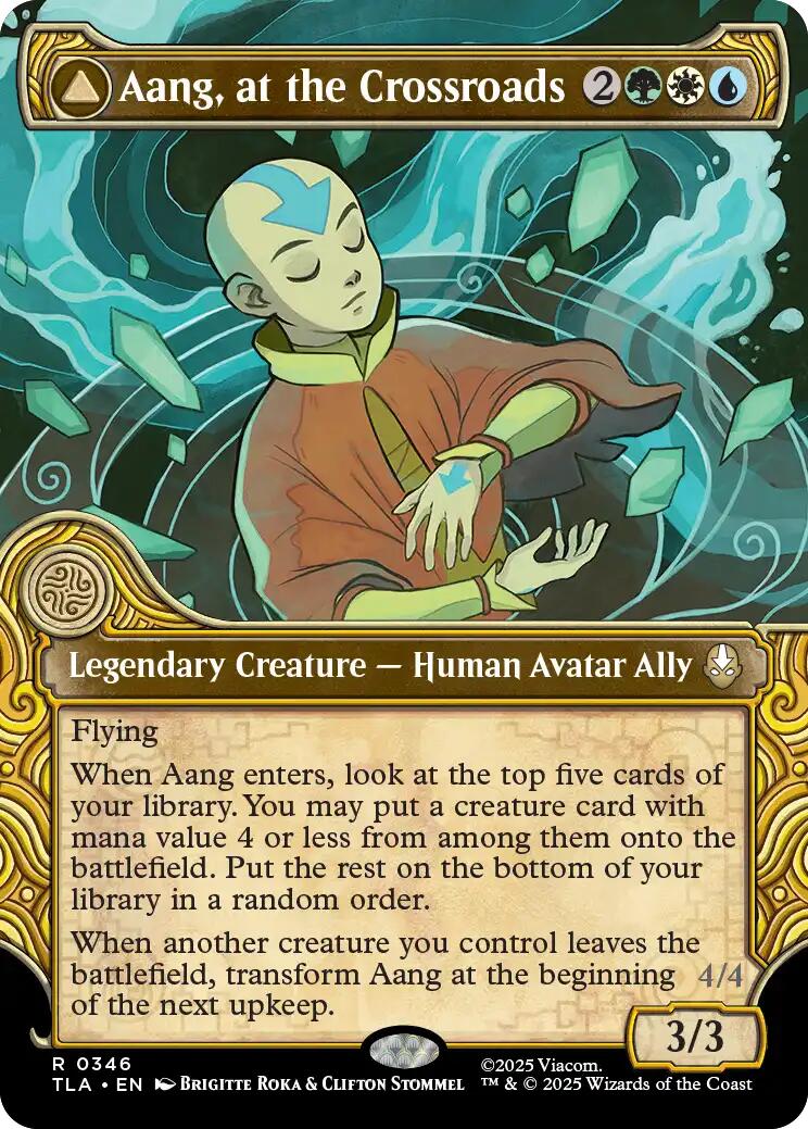 Aang, at the Crossroads (Showcase) [Avatar: The Last Airbender] | PLUS EV GAMES 