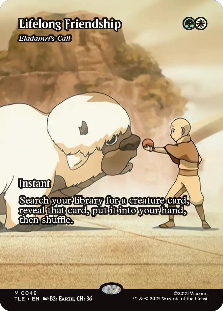 Lifelong Friendship - Eladamri's Call (Borderless) [Avatar: The Last Airbender: Eternal-Legal] | PLUS EV GAMES 