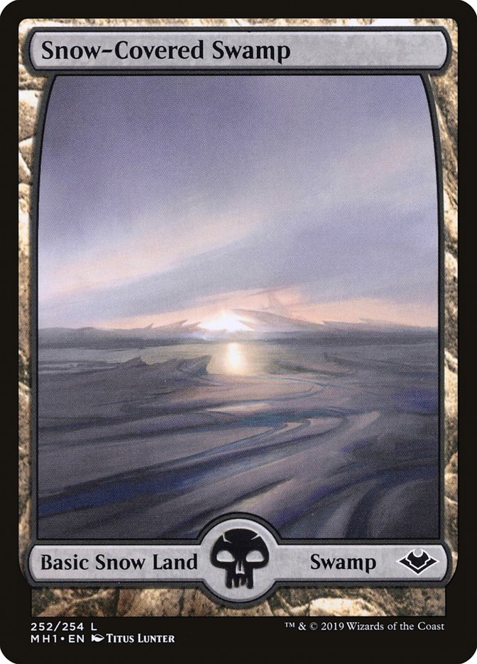 Snow-Covered Swamp [Modern Horizons] | PLUS EV GAMES 