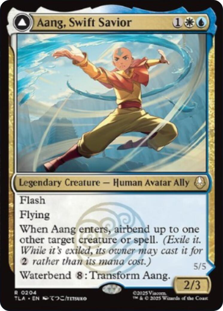 Aang, Swift Savior [Avatar: The Last Airbender] | PLUS EV GAMES 