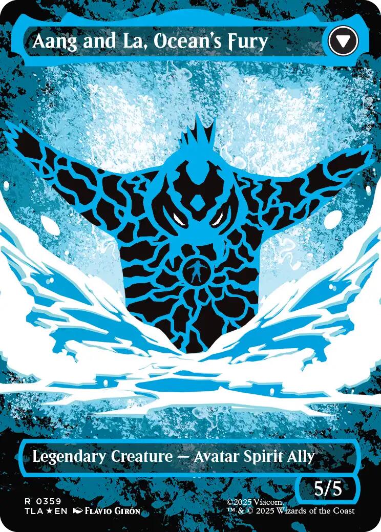 Aang, Swift Savior (359) (Borderless) [Avatar: The Last Airbender] | PLUS EV GAMES 