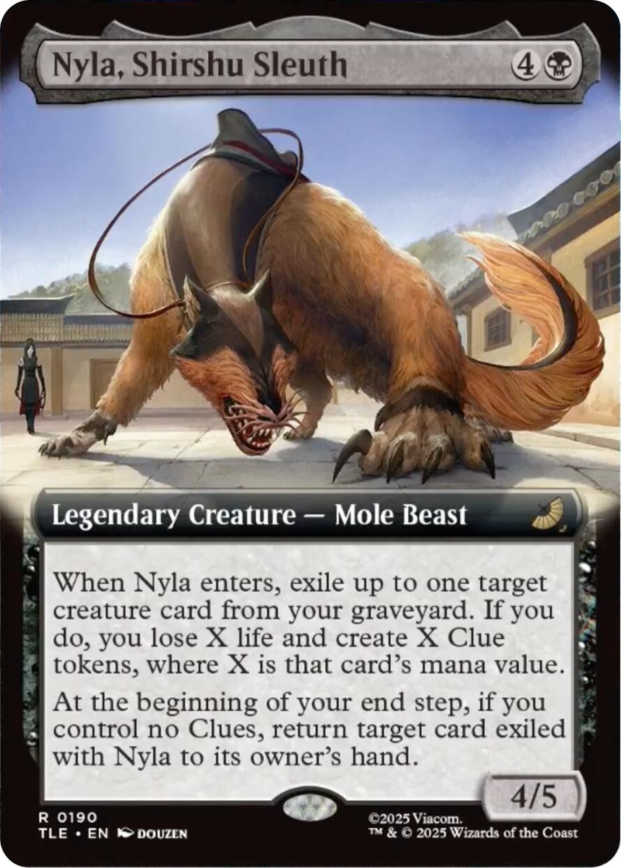Nyla, Shirshu Sleuth (Extended Art) [Avatar: The Last Airbender: Eternal-Legal] | PLUS EV GAMES 