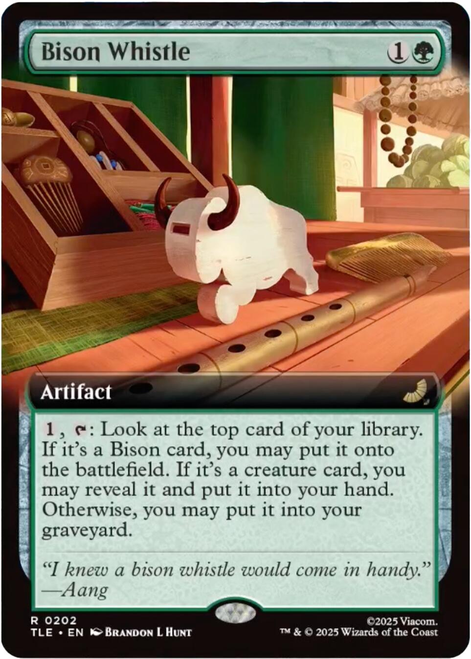 Bison Whistle (Extended Art) [Avatar: The Last Airbender: Eternal-Legal] | PLUS EV GAMES 