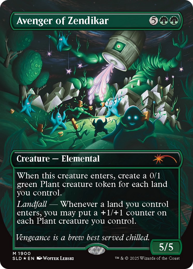 Avenger of Zendikar (Double Rainbow Foil) [Secret Lair Drop Series] | PLUS EV GAMES 