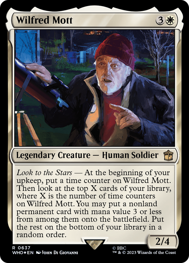 Wilfred Mott (Surge Foil) [Doctor Who] | PLUS EV GAMES 