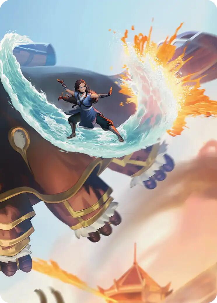 Katara's Reversal Art Card [Avatar: The Last Airbender Art Series] | PLUS EV GAMES 