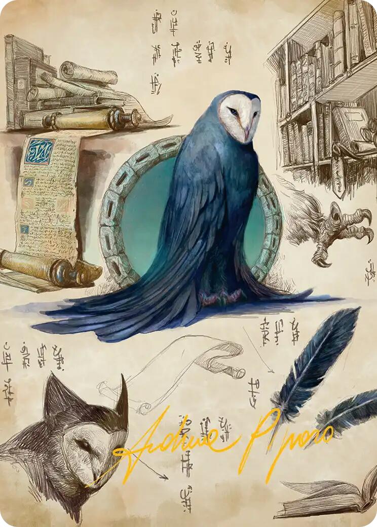 Wan Shi Tong, Librarian Art Card (Gold-Stamped Signature) [Avatar: The Last Airbender Art Series] | PLUS EV GAMES 