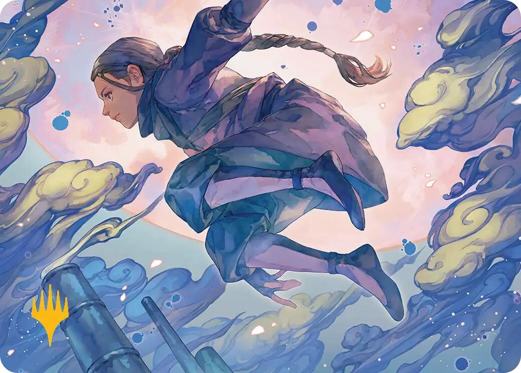 Katara, Seeking Revenge Art Card (Gold-Stamped Planeswalker Symbol) [Avatar: The Last Airbender Art Series] | PLUS EV GAMES 