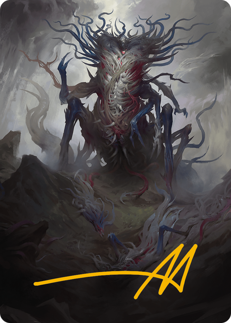 Azlask, the Swelling Scourge Art Card (Gold-Stamped Signature) [Modern Horizons 3 Art Series] | PLUS EV GAMES 