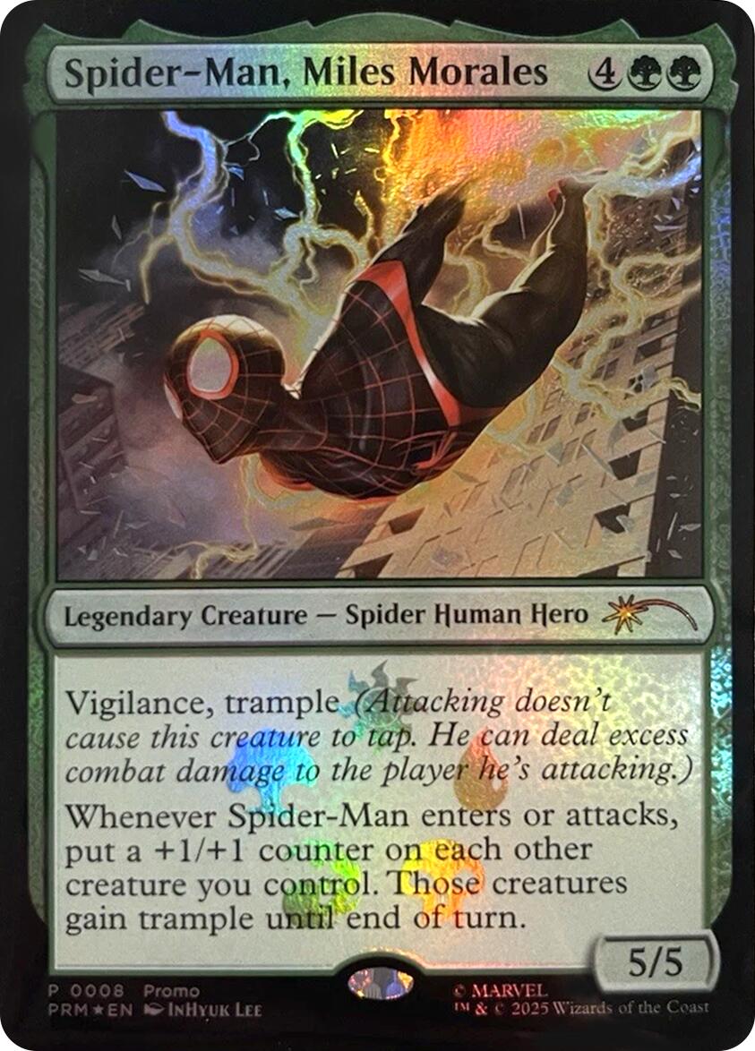Spider-Man, Miles Morales [Marvel's Spider-Man Promos] | PLUS EV GAMES 