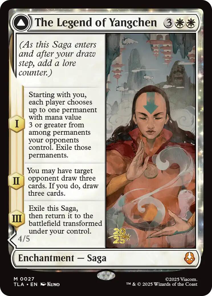 The Legend of Yangchen [Avatar: The Last Airbender Prerelease Cards] | PLUS EV GAMES 