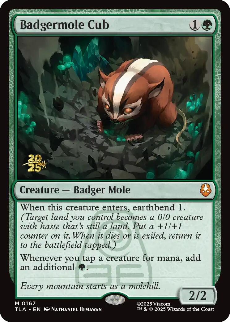 Badgermole Cub [Avatar: The Last Airbender Prerelease Cards] | PLUS EV GAMES 